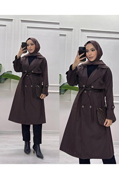 moda acar Araboy Trench Coat