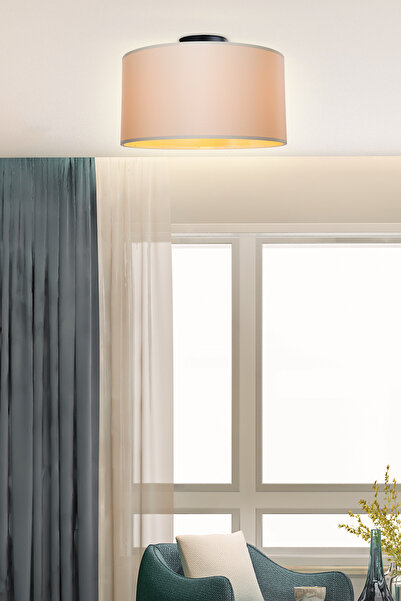 Limon 3D Desing Modern Plafonyer Avize | LED Uyumlu Tavan Aydınlatma | Şık ve...