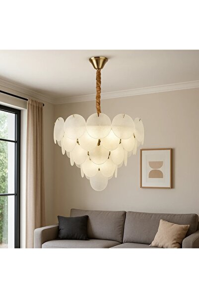 OEM Modern Chandelier with Frosted Glass 15 Bulbs Arkela