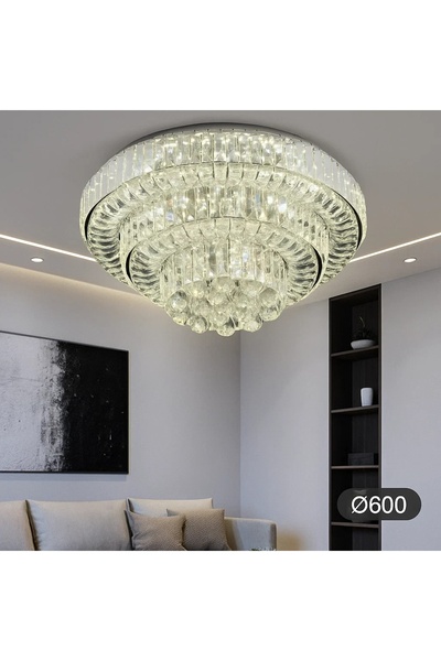 OEM LED Chandelier with 2.4G Remote Control 144W Adjustable Light 3500K–6500K...