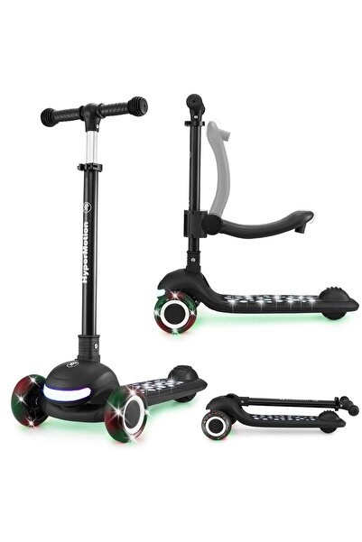 HyperMotion LUMI 3-in-1 scuter de echilibru - platformă iluminată și roți LED...