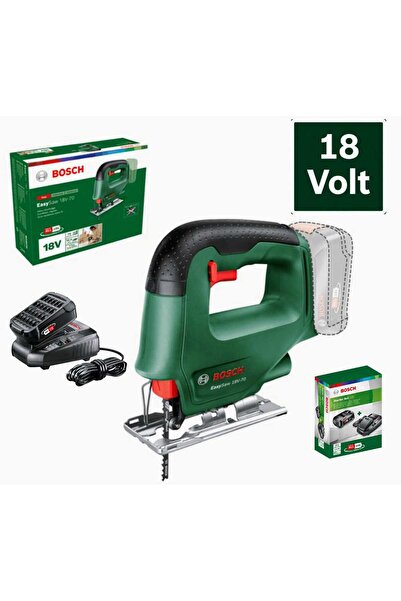 Bosch Easysaw 18V 2.5 Ah Tek Akülü ŞARJLI Dekupaj Testeresi