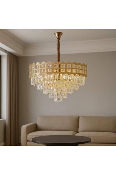 OEM Candelabru Modern Auriu 10 becuri Deranis