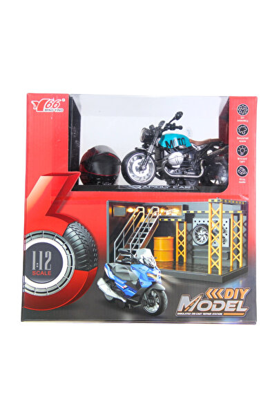 My Reality Fashion دراجة نارية لاتيه بي بي 3 آر بمقياس 1/12 مع صوت وضوء