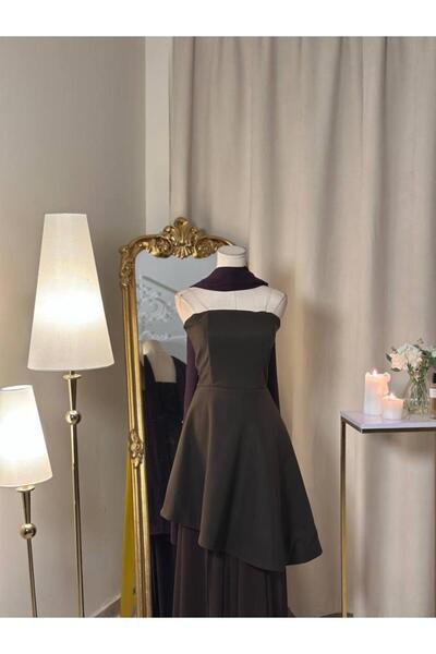 vanus fashion 5644 -فستان بتصميم راقٍ ولمسة كلاسيكية