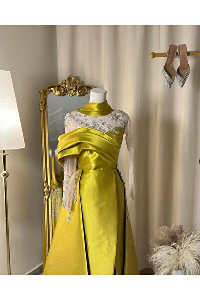 vanus fashion فستان سهرة طويل 4834