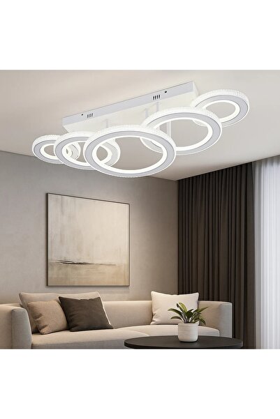 OEM Modern LED Chandelier with Crystals 178W with Remote Control Warm-Neutral...