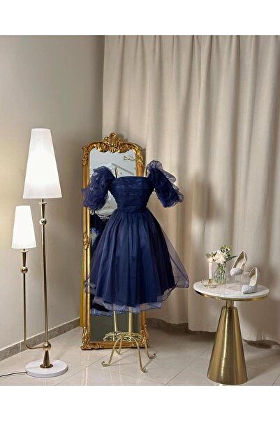 vanus fashion فستان سهره ميدي 4999 (3 الوان )