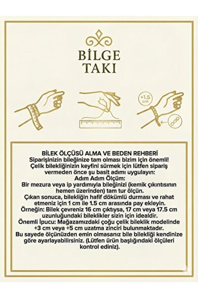 Bilge Takı Vip İnce Ataç Model Xuping Çelik Bileklik, Zincir Uzatmalı, 17+3 cm