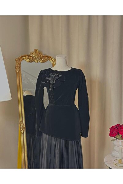 vanus fashion فستان سهرة طويل 5244