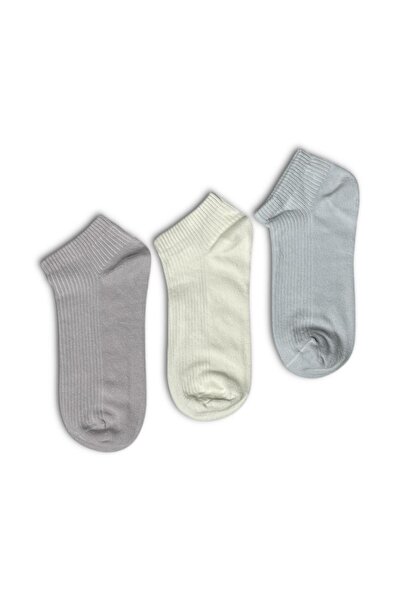 Rumon Set de material reiat șosete scurte pentru femei din bumbac fără cusături