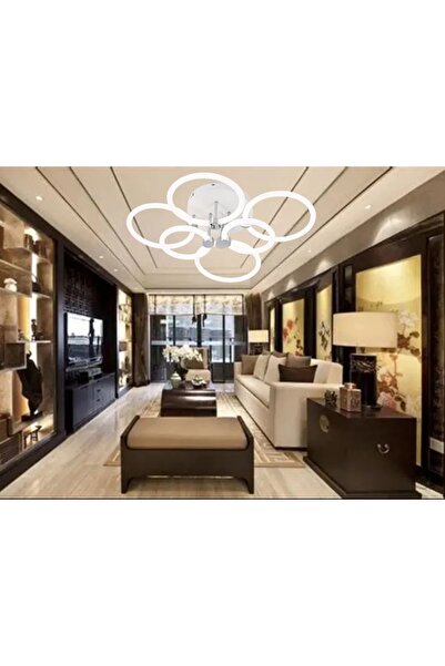 OEM Lustră LED cu Design Modern și 6 Elemente Luminoase Torena