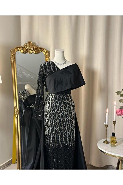 vanus fashion فستان سهرة طويل 5029