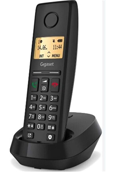 GIGASET Pure 200 Dect Siyah Telsiz Telefon
