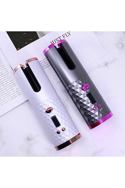 Generic Portable Cordless Hair Curler Rotating Barrel Automatic Curling Tool