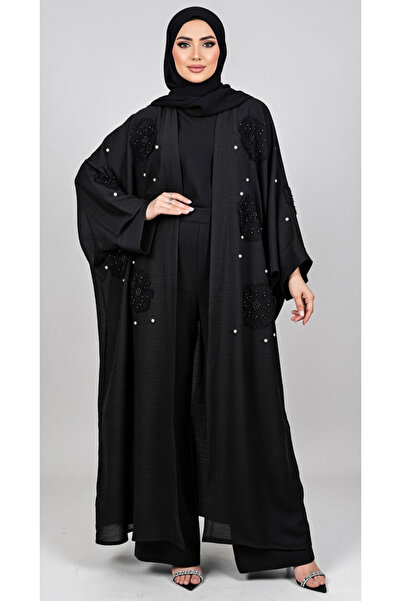 ED Scarf Keten Kimono takım