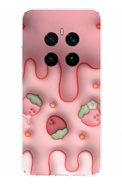 TechTree حافظة سيليكون متوافقة مع هاتف Honor Magic 7 PRO من نوع Strawberry Pi...