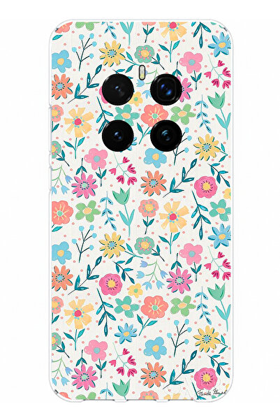 TechTree حافظة سيليكون مزخرفة متوافقة مع هاتف Honor Magic 7 PRO مطبوع