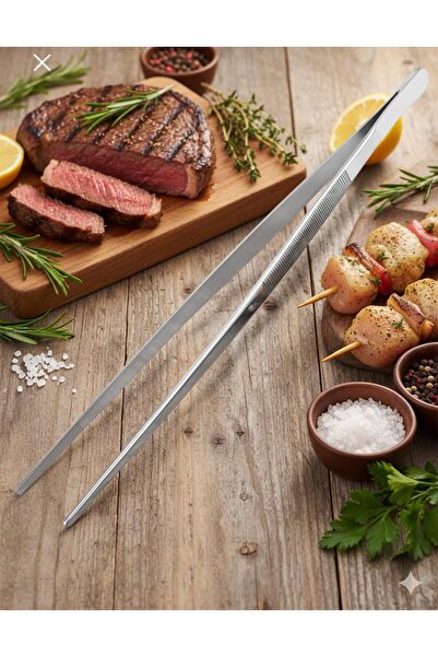 Ranüş Home Mutfak Cımbızı Yemek Cımbızı Aşçı Şef Cımbızı 30 cm