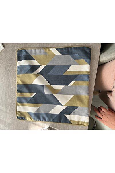 Hubb Linen Cushion Cover 45•45 cm Piped Be Happy