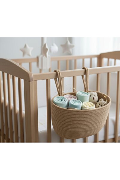 erkbay kuyumculuk سلة تنظيم لسرير الأطفال