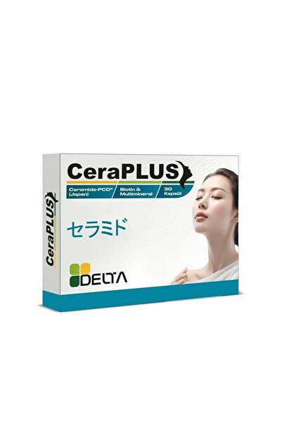 Delta naturel Delta Ceraplus Seramid Biotin Multimineral 30 Kapsül