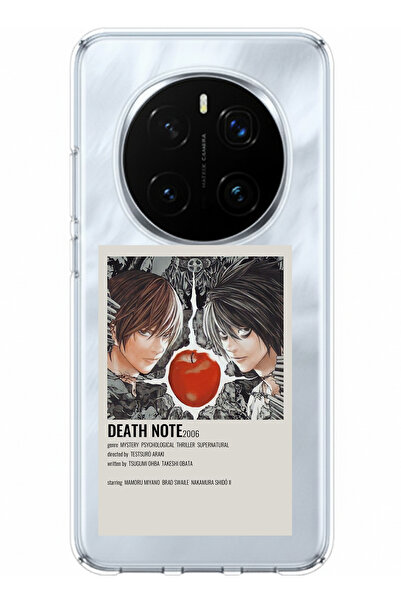 TechTree حافظة سيليكون متوافقة مع هاتف Honor Magic 7 PRO بتصميم ملصق Death Note مطبوع