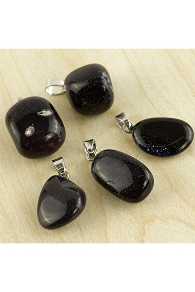 ZERO LAND 1594302739 Navy Blue Star Natural Stone (220243) Pendant-Navy Blue