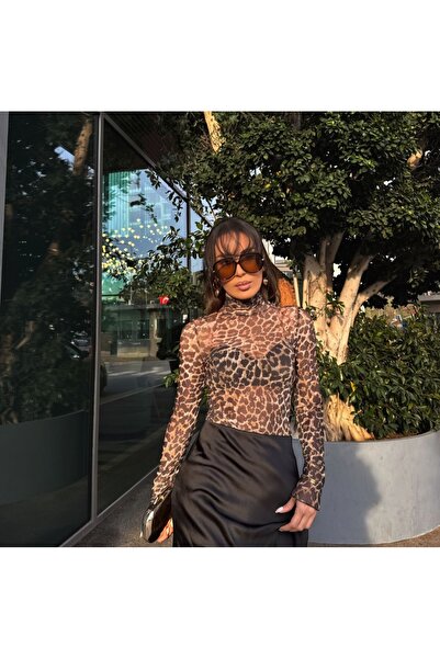 IŞILDA FASHION Διαφανής μπλούζα Fisherman