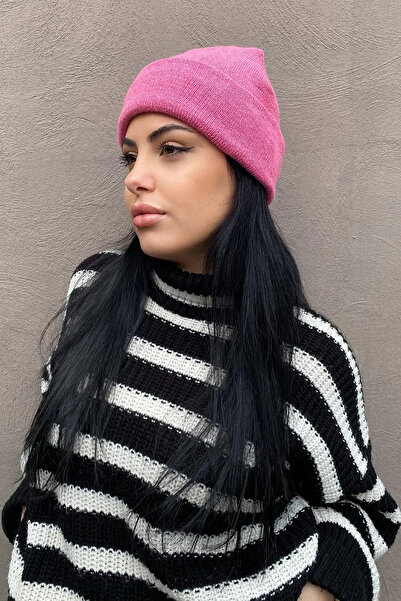 Kokoş Winter Dark Pink Hat