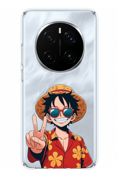 TechTree حافظة سيليكون متوافقة مع هاتف Honor Magic 7 PRO بتصميم Monkey D. Luf...