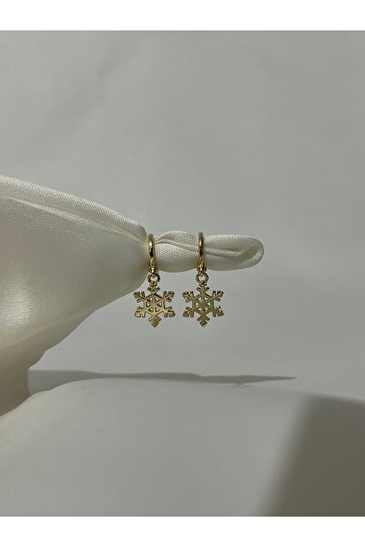 yeknova Xuping 14K Gold Renginde Kar Tanesi Kuyumcu Model Kararmaz Çocuk Halk...