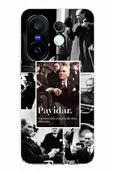 TechTree Vivo X200 Fe Compatible Atatürk Payidar Printed Silicone Case
