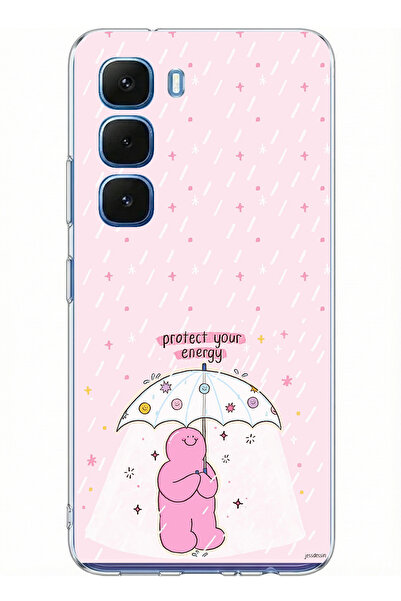 TechTree حافظة سيليكون متوافقة مع هاتف Infinix Hot 60-60i بتصميم حماية طاقتك ...