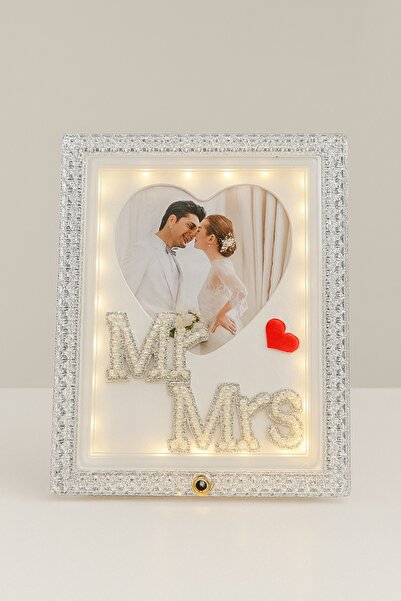OEM Mr & Mrs LED Photo Frame