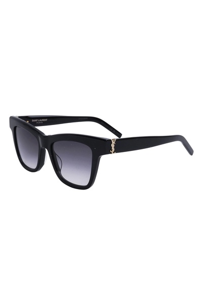 Saint Laurent Sl M106 Black Black Gray 52-18-140 Sunglasses