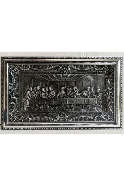 OEM Tablou Cina cea de Taina The Last Supper Silver
