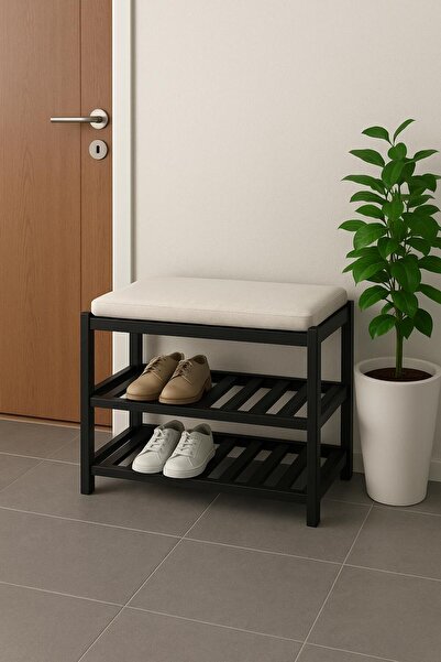 BM DESİNG Ayakkabılık şık modern tasarımıyla ‘minderli’