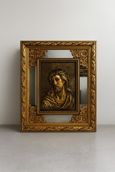 OEM Tablou Iisus Hristos Jesus Gold