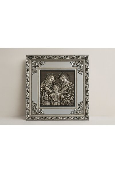 OEM Tablou Sfânta Familie La Famiglia Benedetta Silver