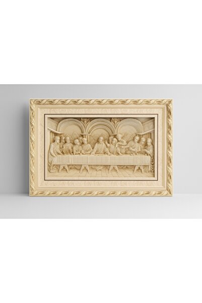 OEM Painting The Last Supper Coena White