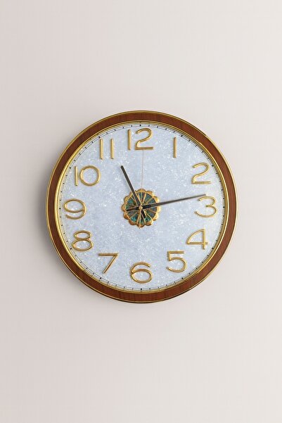 OEM Silent Wall Clock with Oval Moon Glass