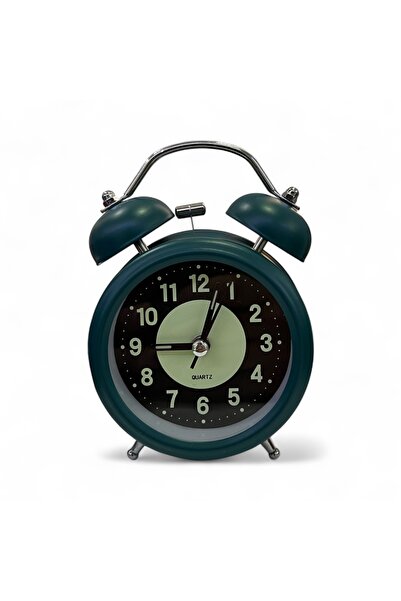 OEM Table Clock with Bell and Phosphor Mardel