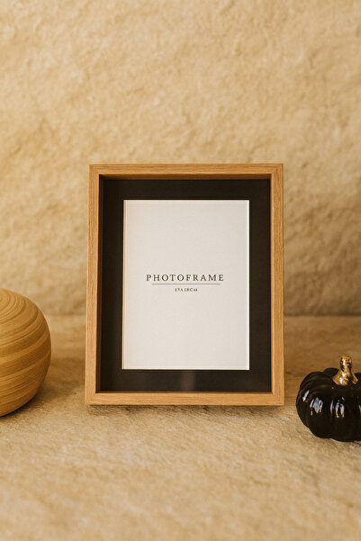 Evanev Tutku Çift Camlı Çerçeve 15x20 cm Kahve-Siyah KOD:3181