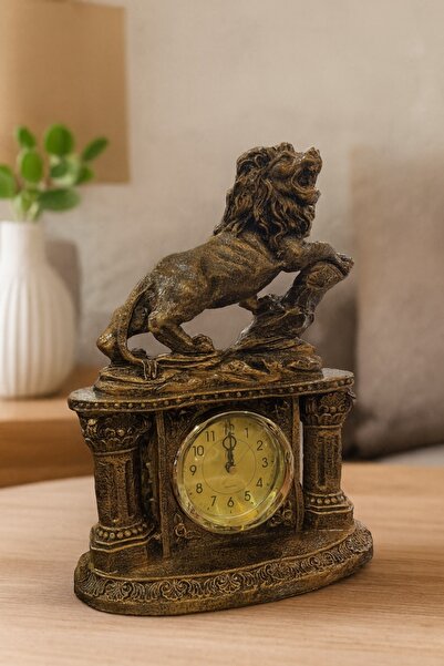 OEM Statueta Leu cu ceas Leontarion