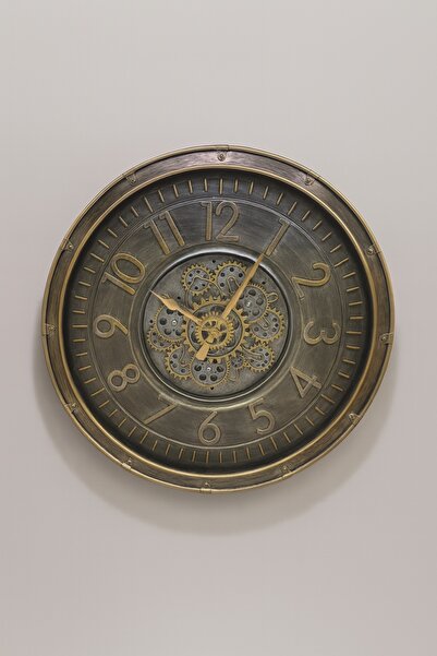 OEM Ceas perete cu mecanism Aurum Gear Vintage