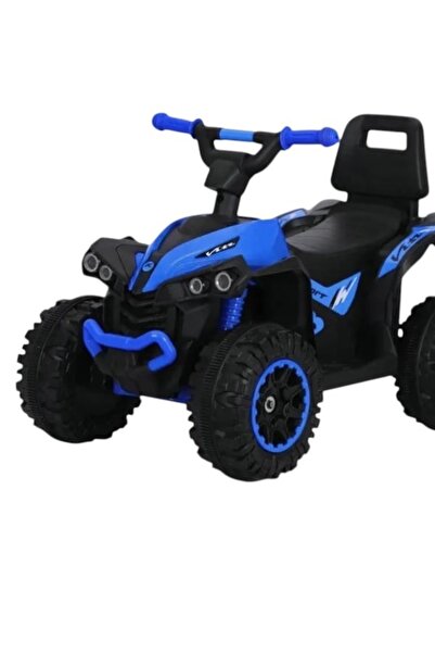 NOVOKIDS ATV cu acumulator,1 motor v6 pentru Copii cu Melodii ,bluetooh si lumini, Maxim 25 Kg, albastru