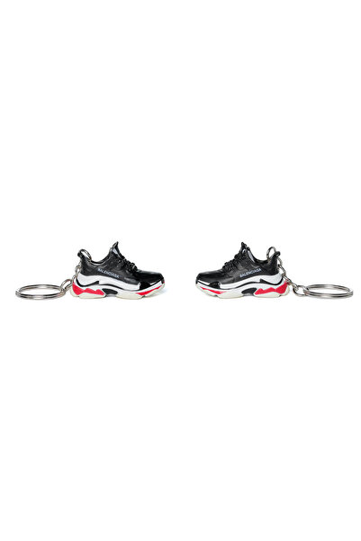 Balenciaga Triple S Black Keychain Set