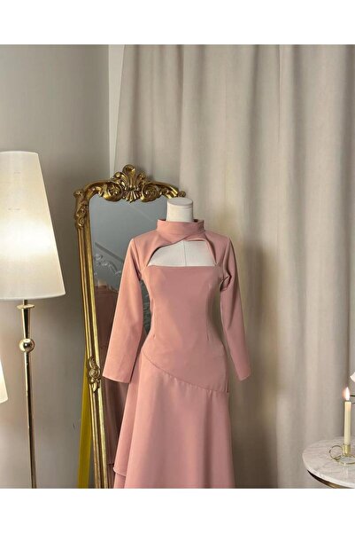 vanus fashion 5844 -فستان ميدي