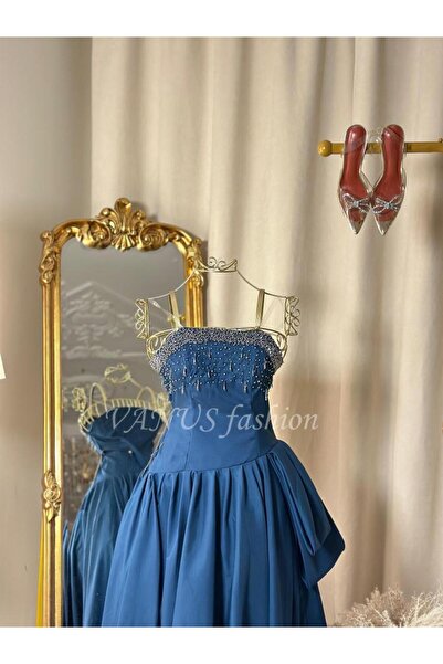 vanus fashion فستان طويل 4537